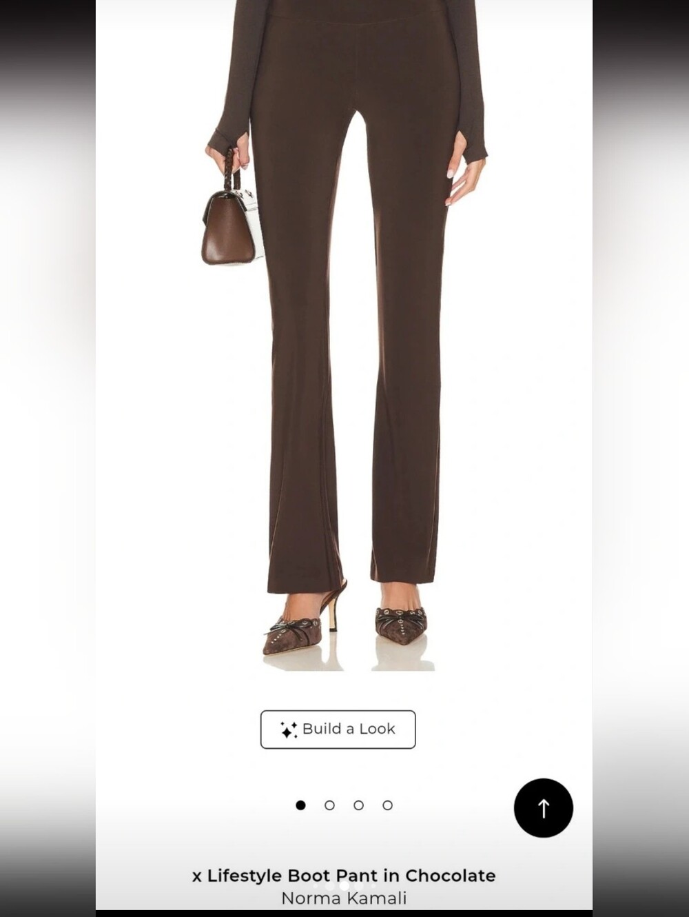 Norma Kamali Lifestyle Boot Pant